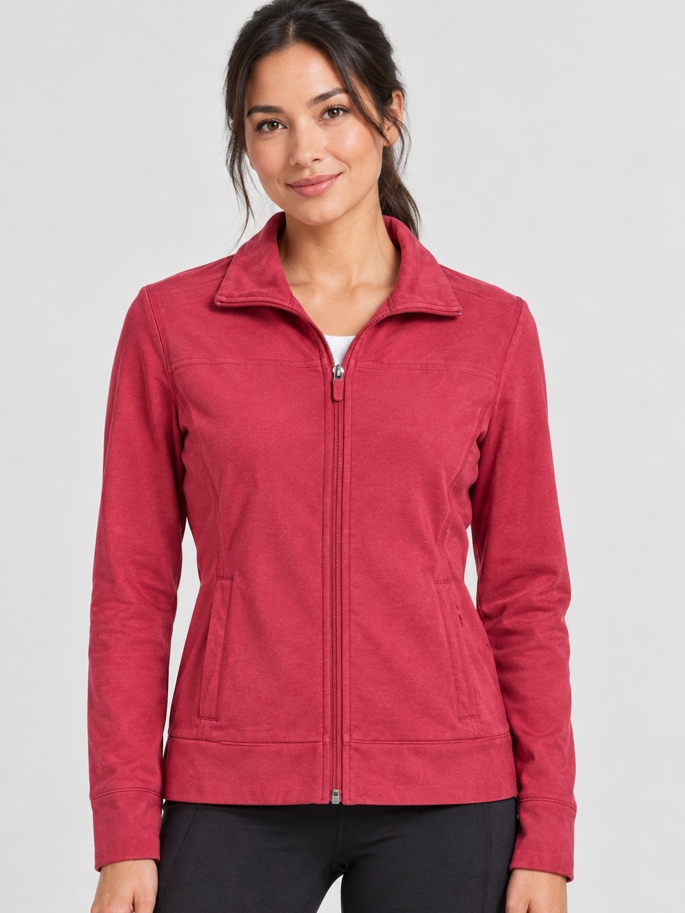 Nike Rose Pink Full-Zip Athletic Jacket Size XS